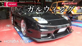 黒ちゃんのプラグチェック#3 NSX ガルウィング