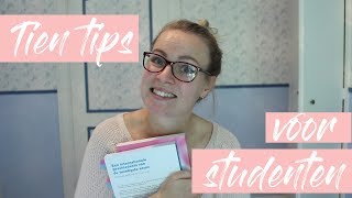 10 tips om de universiteit/hogeschool te overleven