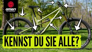 Fahrrad Begriffe: Kennst du den Namen aller Teile an deinem MTB?