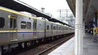 20151206 2164次EMU800區間車(EMU819+EMU820)出站 台中