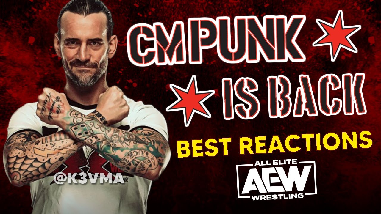 CM PUNK RETURNS AFTER 7 YEARS || BEST REACTIONS - YouTube