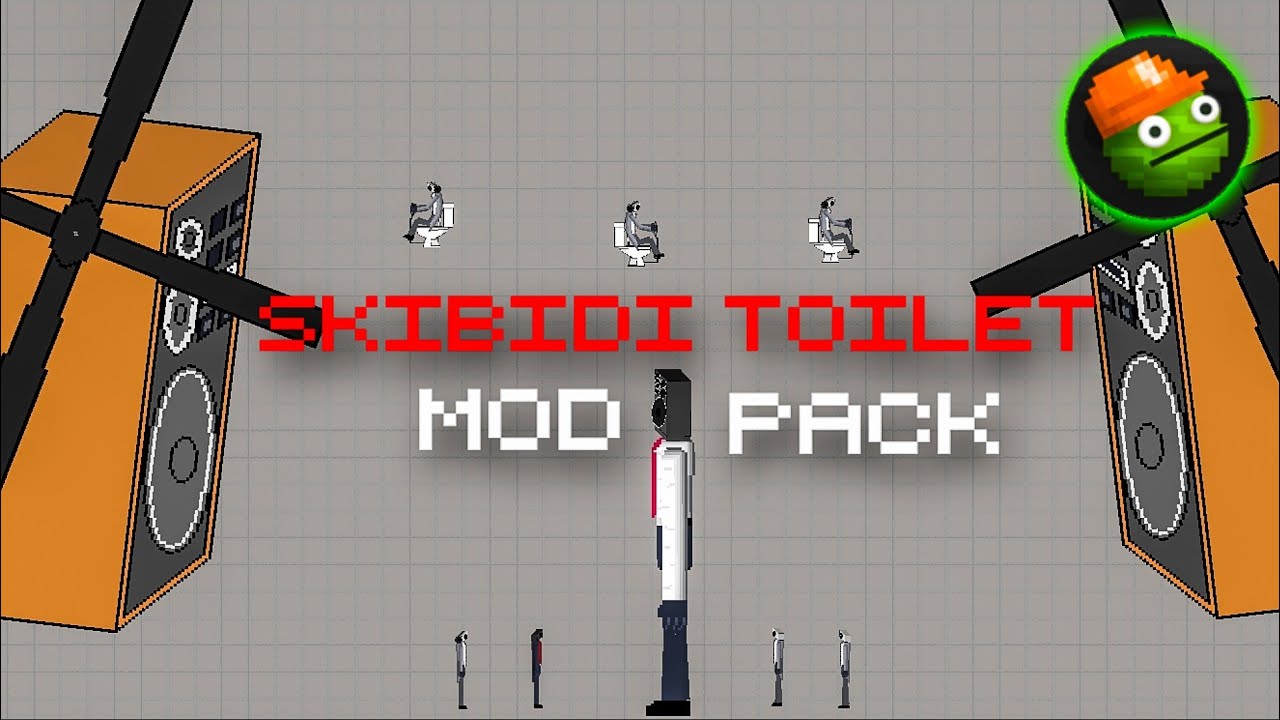 Skibidi Toilet Melon Sandbox Mod Pack Melon Playground Youtube
