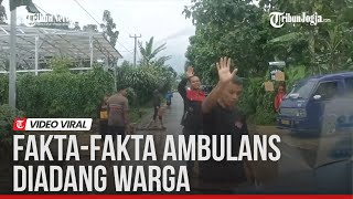 VIRAL VIDEO, WARGA MENGADANG AMBULAN PASOKAN BANTUAN GEMPA