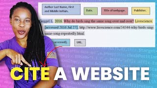 How to Cite a Website Harvard Referencing Style
