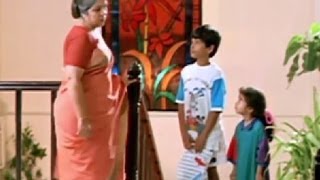 Little Soldiers Movie Scenes - Sudhakar disguises as a Saint - Heera, Baby kavya