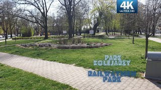 4k Olesnica  Park Kolejarzy Oleśnickich |Railwaymen Park[June 2021]