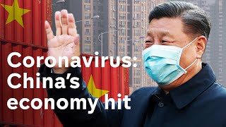 Coronavirus: China's economy takes huge hit - and President Xi appears in public