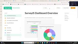 SESSION#27 REACT VITE TAILWINDCSS SURVEY-JS COOLORS LANDING PAGE suite