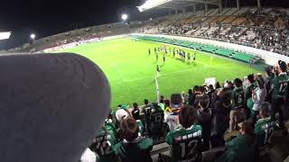 2017 天皇杯4回戦 松本山雅FCvsｳﾞｨｯｾﾙ神戸⑥試合終了～選手を激励