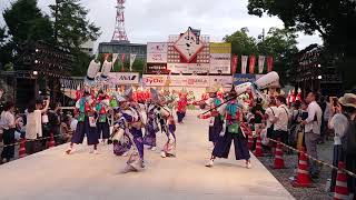 第66回高知よさこい祭り2019.08.11(日) 本祭二日目 高知城演舞会場  よんでん 四国電力グループ