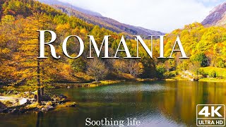 FLYING OVER ROMANIA 4K UHD - Relaxing music with beautiful nature videos - 4K HD Video