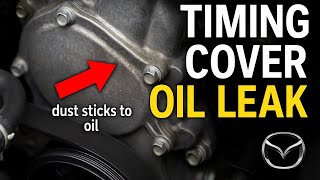 2018-2023 Mazda 2.5L Oil Leak? Oily Dust on Your Mazda Engine? Fix & Cause Explained