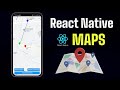 React Native Maps Tutorial || Step-by-Step || Maps with React Native