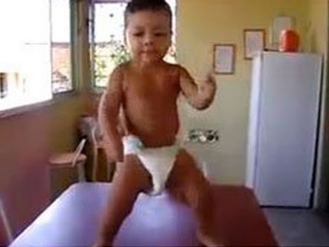 Dancing Baby Doing The Samba In Brazil