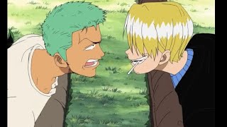 Zoro calls Sanji by his name - One piece-