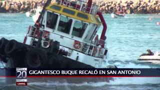 30 SEP 2014 HISTÓRICA MANIOBRA DEL GUSTAV MAERSK