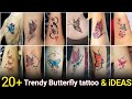 20+ Trendy Butterfly tattoo designs and ideas | beautiful butterfly tattoo | butterfly tattoos girls