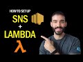 AWS SNS to Lambda Tutorial in Python | Step by Step