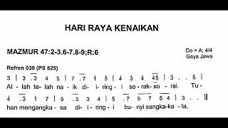 [Edisi Baru] Kamis, 29 Mei 2025 - HARI RAYA KENAIKAN TUHAN - Mazmur Tanggapan & Alleluya - Tahun C