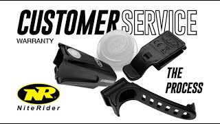 NiteRider® Customer Service Warranty Process