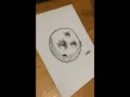 Easy moon sketch for beginners | How to draw a moon