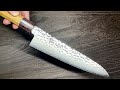 Sakai Takayuki 33-Layer VG10 Damascus Hammered Chef's Gyuto Knife 210mm