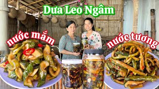 Đây là hai cách ngâm dưa leo giòn ngon để được lâu trong dịp tết này