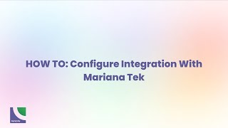 HOW TO: Configure Integration With Mariana Tek