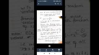 18EC44 module 2 sum of IID random variables
