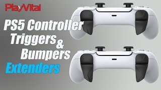 PlayVital PS5 Controller Triggers \u0026 Bumpers Extender Kit