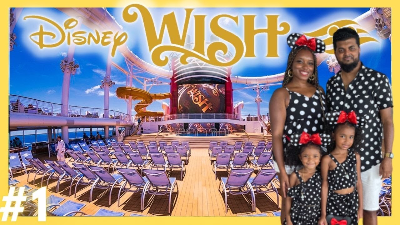 Disney WISH Christening & Embarkation CRUISE VLOG | Disney's NEWEST ...