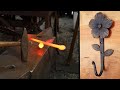 How to Forge a Beautiful Flower Hook!