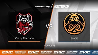 Crazy Raccoon vs. ENCE - EWC Overwatch 2 - Day 4 - Playoffs