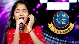 Sa Re Ga Ma Pa Li'l Champs | Sugandha Has Great Control Over Her Voice When Singing Dhadak | Zee Tv