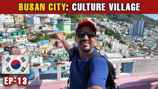 🇰🇷 FIRST IMPRESSION OF BUSAN | GAMCHEON CULTURE VILLAGE + NIGHT FOOD STREET [EP-13 KOREA SERIES]