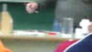 Teacher goes crazy at school! Lehrer rastet aus!