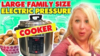 Large Family Style 14 Quart Electric Pressure Cooker | Large Family Table
