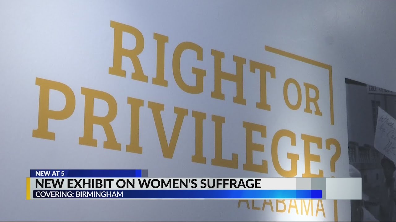 New Exhibit At Vulcan Park Recognizes Women's Suffrage Movement - YouTube