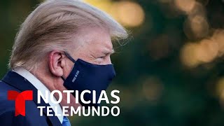Recuento de lo sucedido con la salud de Donald Trump | Noticias Telemundo