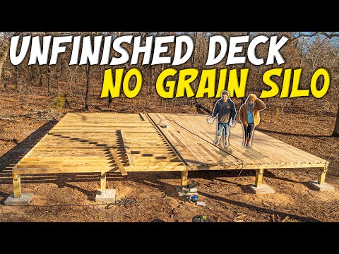 Grain Silo DIDN'T Get Delivered! We Didn't Finish and Here's Why! TINY HOUSE Build / Off Grid