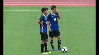 【練習試合】U19日本代表ｘ流通経済大学　30分ｘ2本目 ダイジェスト　久保建英選手も出場