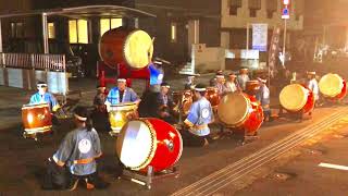 2018.11.03 中山神社宵祭り 津山鶴丸太鼓