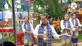 ฟ้อนงานพุทธาภิเษกท้าวเวสสุวรรณ วัดศรีดอนชัย