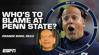 Orange Bowl REACTION 👀 Paul Finebaum QUESTIONS James Franklin 🗣️ 'HE'S TO BLAME!' | Get Up