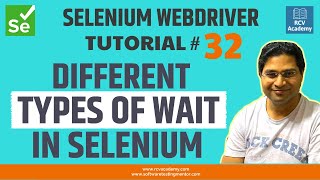 Selenium WebDriver Tutorial #32 - Different Types of Wait in Selenium