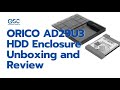 Orico 2.5 hard drive enclosure AD29U3 USB3.0 Unboxing