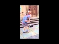 Italian lady dancing