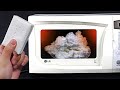 Experiment! How To Make Fluffy Cloud Soap With MicroWave Oven | CaptainScience