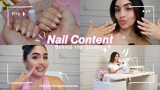 Behind the Scenes: Viral Nail Content Creation + Exclusive 'Love in Bloom' Event Details!