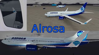 Alrosa | Мирный - Иркутск | boeing 737-800